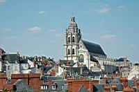 Blois, Cathedrale Saint-Louis, Vue generale (1)